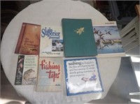 Box w/ Fishing, Lake Superior & Duck Books
