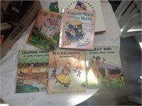 (2) Boxes w/ Children & Vintage Books