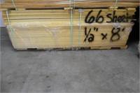 R Max foam board - 1/2" x 8' - 66 sheets