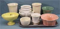 (8) Vintage Ceramic Planters