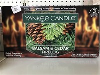 Balsam & Cedar Yankee Candle Firelogs