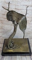 PERSISTENCE OF TIME BY SALVADOR DALI BRONZE