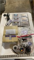 Super Nintendo and games untested