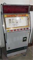Camera and film shop vending machine tested 27 x