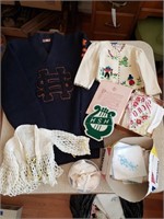 Letterman sweater, dolly clothes, 
womens