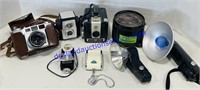 Photography Lot- Cameras, Flashes, Etc