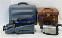 Sylvania and RCA Video Recorders with Cases