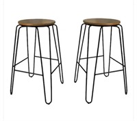 Ethan 24in. Maple Stacking Stool (Set of 2)