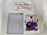 Autographed Denny Hamlin Sports Card