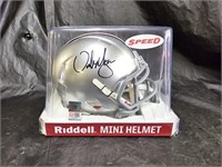 Autographed Urban Meyer Mini Helmet