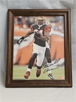 Autographed Terrell Owens Football Photo