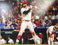 Phillies Bryce Harper Signed 11x14 with COA