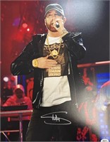 Rapper Eminem Signed 11x14 with COA