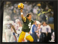 Packers Brett Favre Signed 11x14 with COA