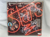 Autographed Kiss Rock Band Record Album
