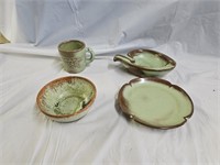 4 Pieces of Frankoma Pottery