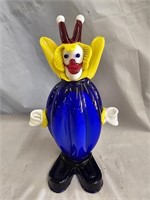 Murano Hand Blown Art Glass Clown