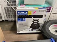 KOBALT 50FT RETRACTABLE CORD REEL W/ OUTLETS