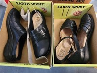 Earth Spirit Shoes (2 Pair-size 5.5 & 6) in Box