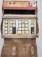 Vintage Calculator with Case