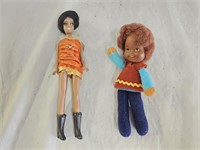2 Vintage Black Americana Dolls