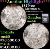 ***Auction Highlight*** 1879-cc Morgan Dollar 1 Gr