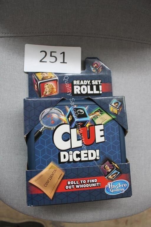 clue dice game