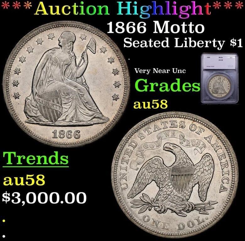 Fall Kickoff Huge Consignee Rare Coin Auction 42.2 PM