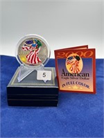 2000 American Eagle 1oz Fine Silver Colorized Coin