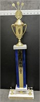 Uj's tavern & club darts 1st place 1987 trophy