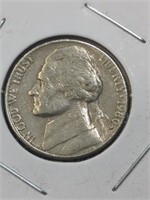 1980 D. Jefferson nickel