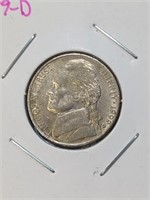 1999 D Jefferson nickel