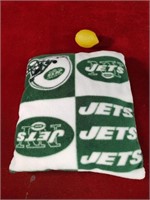 NY Jets Throw Pillow