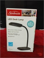 LED Desk Lamp NIB Black