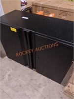 Husky 32" x 14" x 22" Black Garage Cabinet