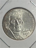2017 p. Jefferson nickel