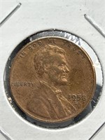 1958 D wheat penny
