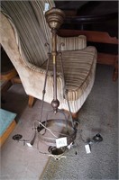 1876 Gas Converted Chandelier