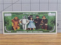 Wizard of Oz novelty banknote