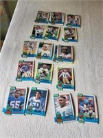 football cards lot of 69 1990 topps j montana+
