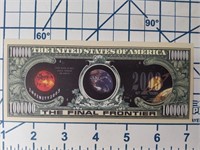 The final frontier novelty banknote