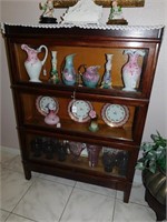 3 Stack Antique Globe Wernicke Lawyers Bookcase
