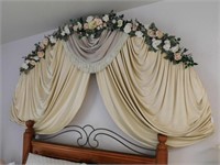 Above The Bed Valance Decor