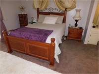 Solid Wood Queen Bedroom Suite