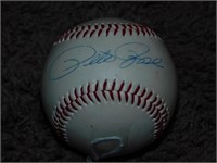 Signed Baseball Pete Rose