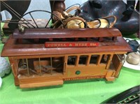 Wooden Cable car