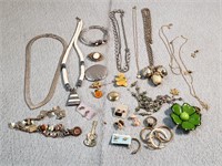 Vintage Jewelry Knecklaces, Earrings, & More