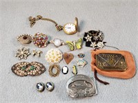 Vintage Jewelry, Belt Buckles & More