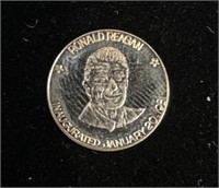 10KT Gold Ronald Reagan Coin.