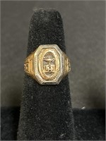 1937 10KT Gold Class Ring.